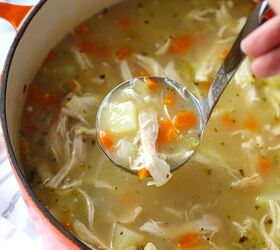 <b>Our dinner suggestion:</b> Creamy chicken potato soup recipe