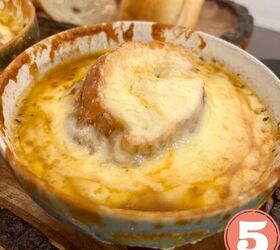 Brace yourself for a warm, cozy, and utterly delectable experience with this WW French onion soup