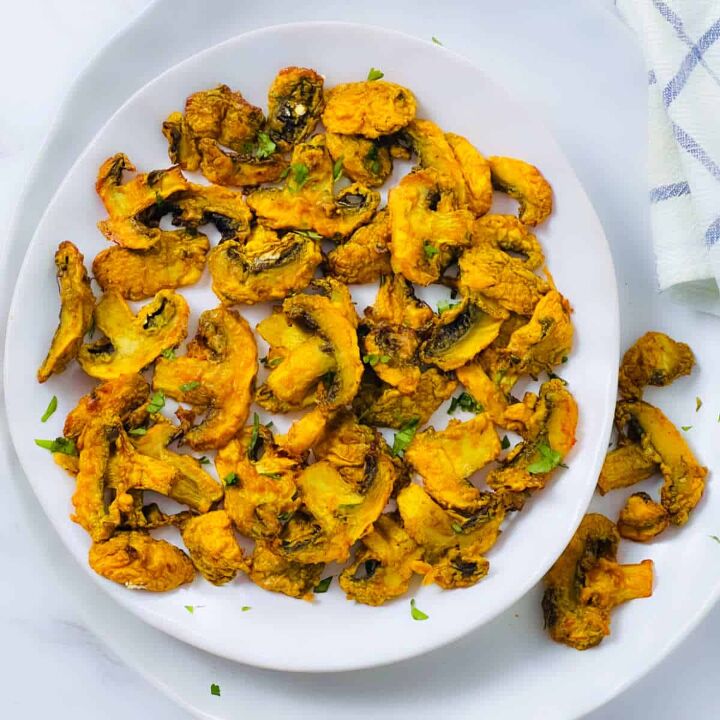 17 air fryer recipes you never knew you could make, Tandoori Mushroom