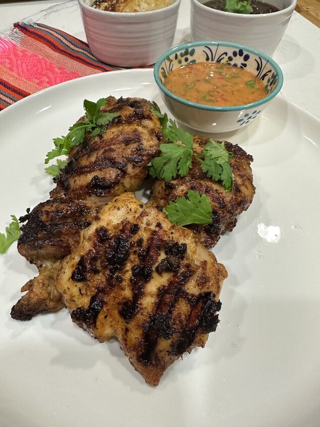 adobo grilled chicken thighs