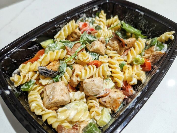 chicken and bacon pasta salad