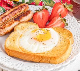 15 quick easy air fryer recipes youll want to make on repeat, Air Fryer Egg Toast