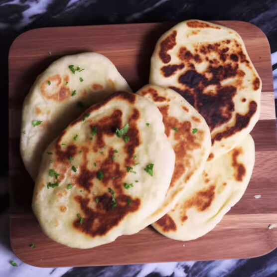 two ingredient naan because takeout is overrated