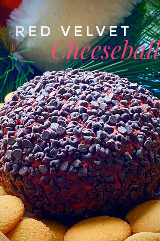 red velvet dessert cheeseball
