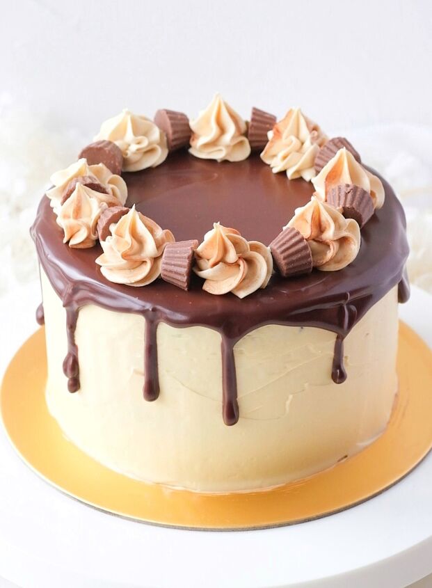 chocolate and peanut butter cake