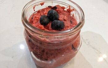 Pear, Beetroot and Blueberry Overnight Oats