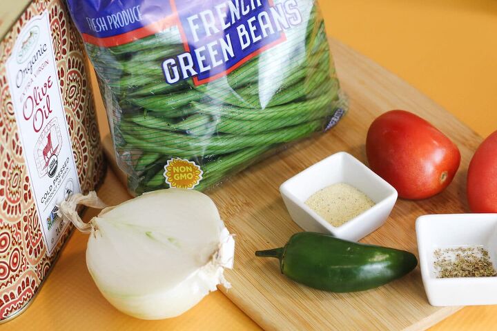 easy mexican green beans ejotes a la mexicana, ingredients for mexican green beans