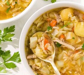 This soup is not only filling, but it's extremely delicious (perfect for when you're feeling under the weather)