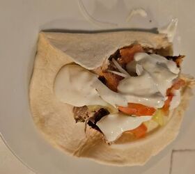 At Home Chicken Gyros With Home Made Tzatziki