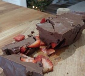 Chocolate Covered Strawberry Loaf