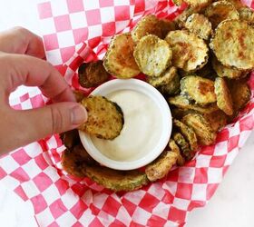 These crispy, delicious fried pickle chips are better than what you'd get at a restaurant and they pair PERFECTLY with ranch
