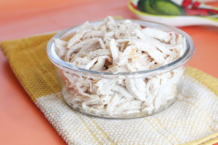 slow cooker shredded chicken for enchiladas and tacos tortas and mo