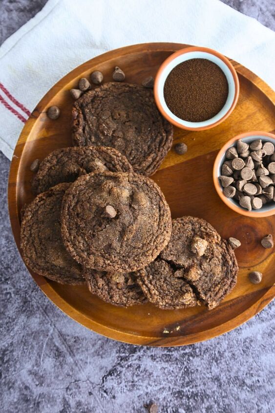 chewy chocolate espresso cookies