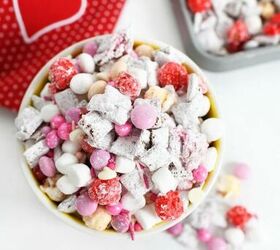 14 valentines day desserts worth falling for, Cupid Crunch Valentine s Day Chex Snack Mix