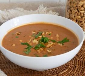 Your initial impression of this soup might be shock, but somehow the ingredients create a hearty and delicious soup