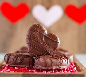 Easy Homemade Chocolate Peanut Butter Hearts