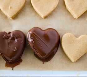 Easy Homemade Chocolate Peanut Butter Hearts Foodtalk   Easy Homemade Chocolate Peanut Butter Hearts 