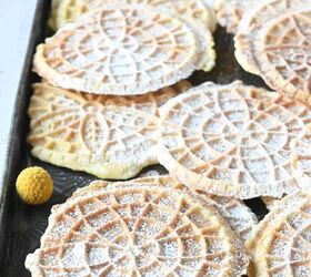 easy lemon pizzelle italian waffle cookies