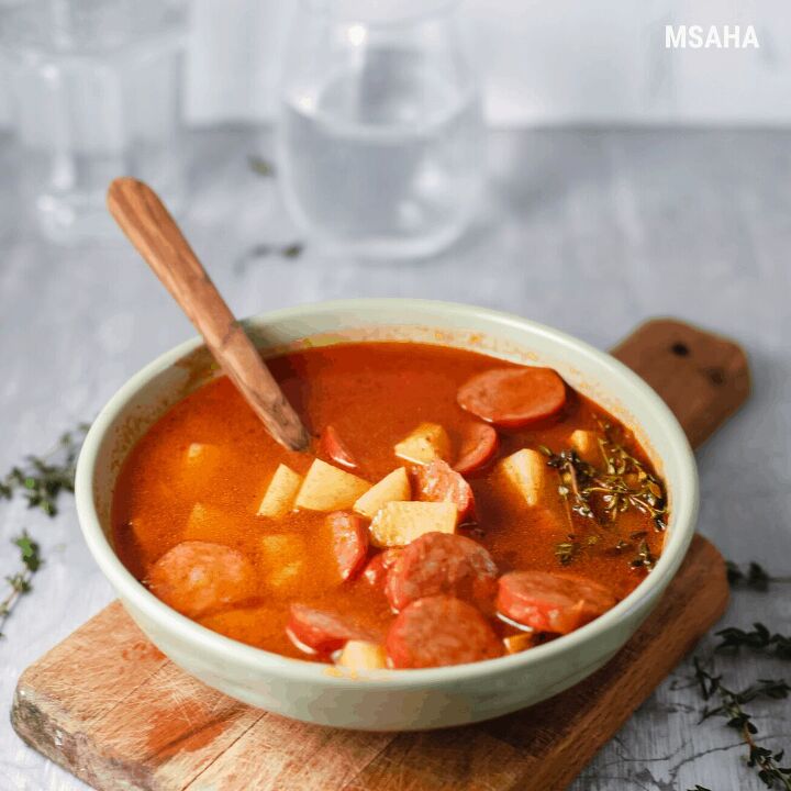 easy spanish chorizo and potato soup recipe