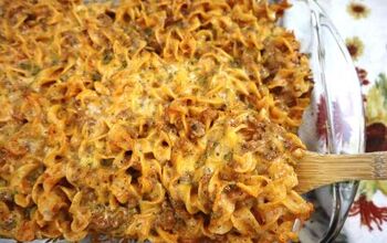 Easy Cheesy Beef Noodle Casserole Recipe