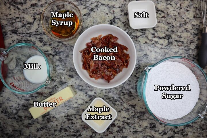 maple bacon texas sheet cake recipe, maple frosting ingredients
