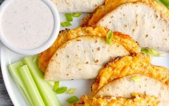 Buffalo Chicken Dip Tacos