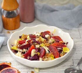 This winter salad provides a burst of color to your plate and offers a refreshing and crisp taste