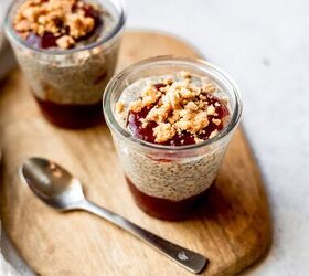 Peanut Butter Jelly Chia Seed Cups