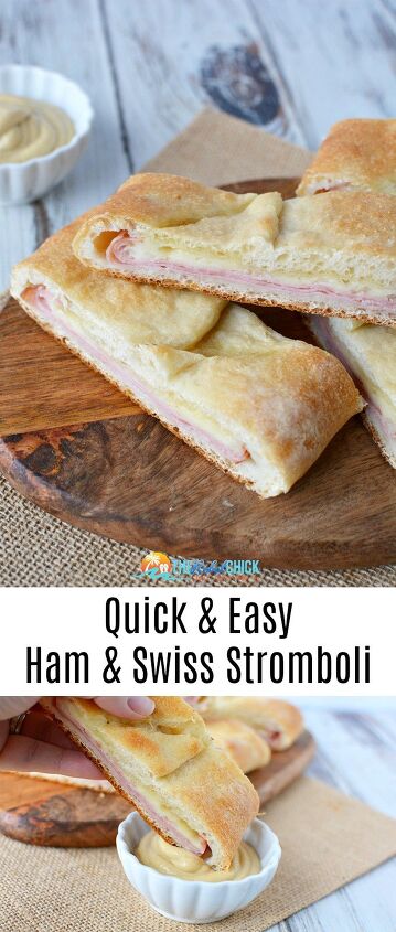 ham and cheese stromboli, Ham and Cheese Stromboli