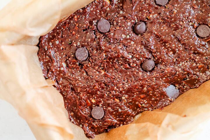 mom s health fudge, A mixture pressed into a loaf pan