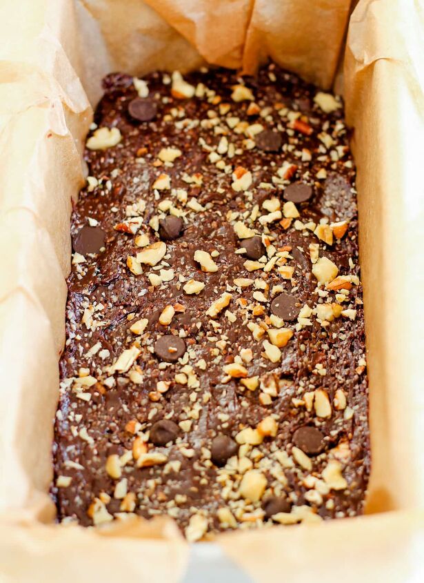 mom s health fudge, A mixture pressed into a loaf pan