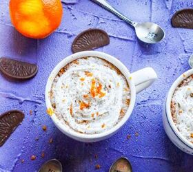 Brunch just WAY better with this hot cocoa with a delicious addition (can you guess?!)