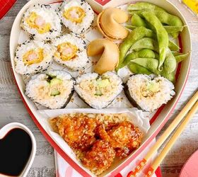 valentine s sushi bento box