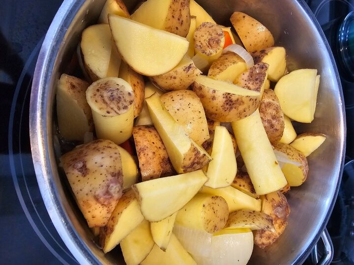 the best potato skillet using an apple cutter