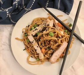 Pork Lo Mein | Easy Lo Mein With Spaghetti Noodles