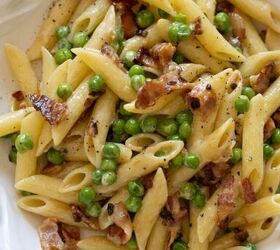 This quick, easy pasta dish takes as long as it takes to cook the pasta itself
