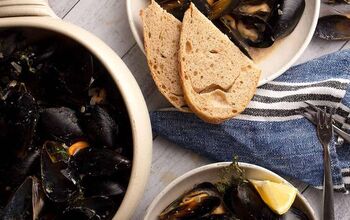 Guinness and Cream Mussels