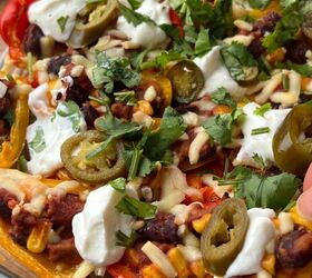 Healthy Loaded Bell Pepper Nachos! | Foodtalk