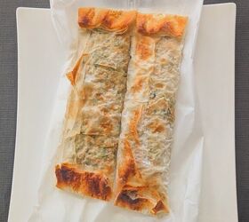 vegetable filo rolls