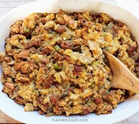 Her mom makes a stuffing that everyone begs for the recipe—and now she's sharing it!