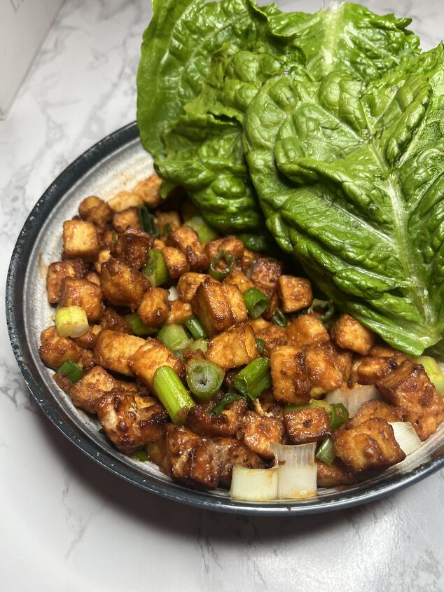 tofu lettuce wraps