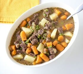Break out the slow cooker, this easy beef stew is the ultimate family comfort food