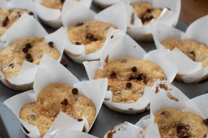 buttermilk mini chocolate chip muffins
