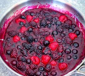 puff pastry tarts with mixed berries, Mixed Berries Filling