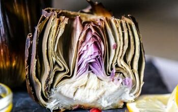 Roasted Artichoke Recipe Stuffed With Garlic and Sage