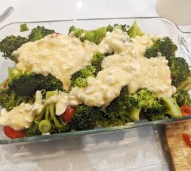 low fat cheesy broccoli casserole