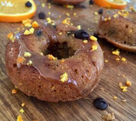 Vegan Choco Orange Donuts