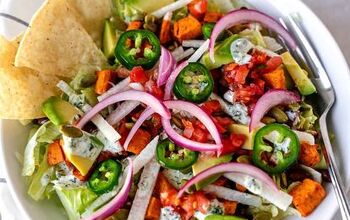 Vegetarian Taco Salad With Sweet Potato