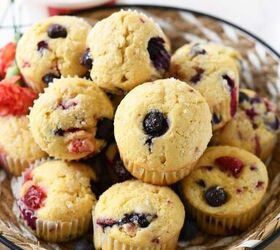 10 trending cottage cheese recipes you need to try, Triple Berry Cottage Cheese Muffins
