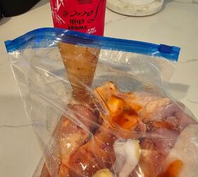 air fried drum sticks chicken thighs with thai chili sauce